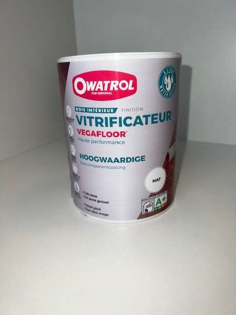 Image du produit VITRIFICATEUR VEGAFLOOR 1L Mat r&eacute;f 113 &eacute;missions air