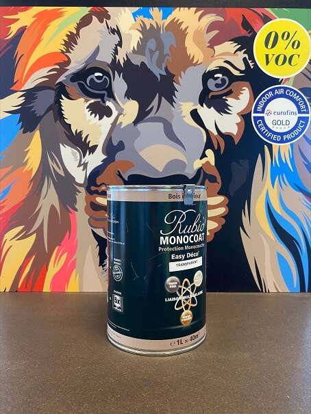 Image du produit MONOCOAT EASY DECO BOIS TRANSPARENT 1L Bo&icirc;tte metallique