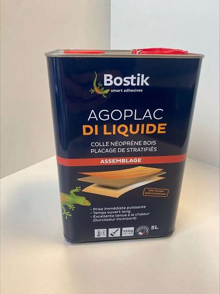 Image du produit COLLE AGOPLAC DI liquide 5 litres réf 30604779