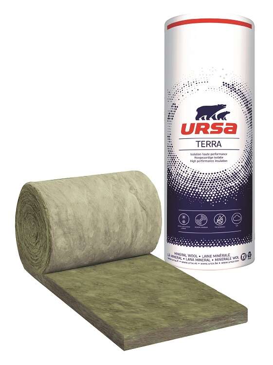Image du produit URSA FACADE 32r 141 mm R=4.40 2 rlx de 3.50 x 0.60 (18rlx)