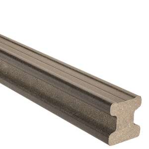 Image produit **LAMBOURDE COMPOSITE 50 x 50 Gris Anthracite 4.00 m